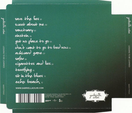 Gabriella Cilmi – Lessons To Be Learned