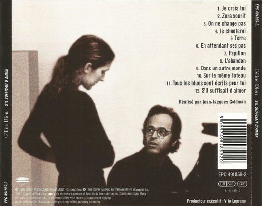Céline Dion – S'Il Suffisait D'Aimer
