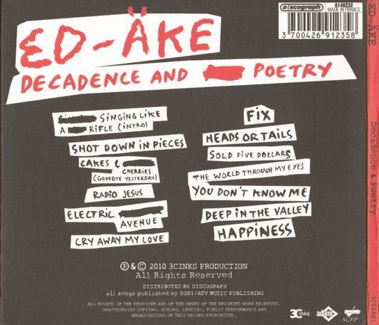 Ed-Äke – Decadence And Poetry