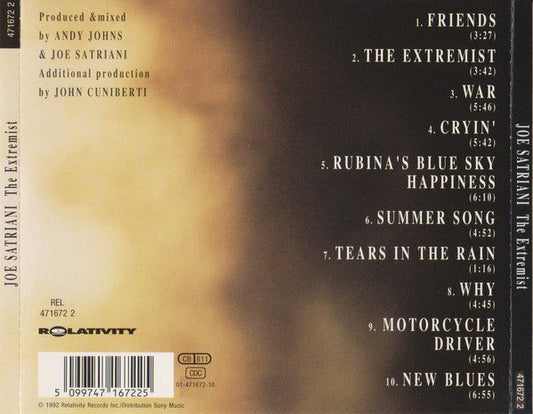 Joe Satriani - The Extremist