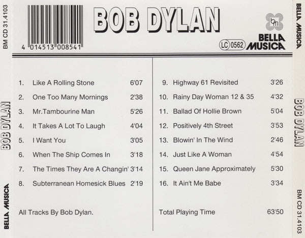 Bob Dylan – Bob Dylan