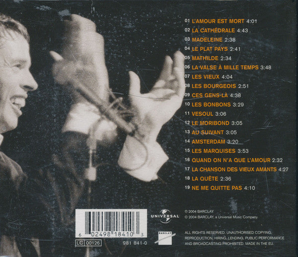 Jacques Brel - Infiniment
