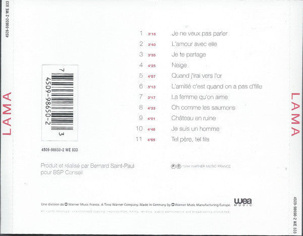 Serge Lama – Lama