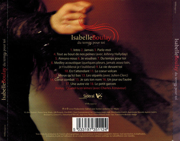 Isabelle Boulay – Du Temps Pour Toi