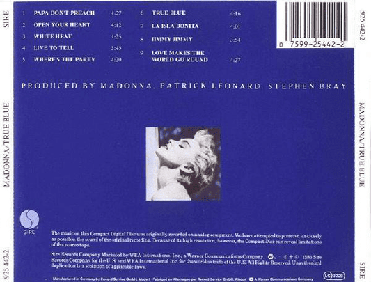 Madonna – True Blue