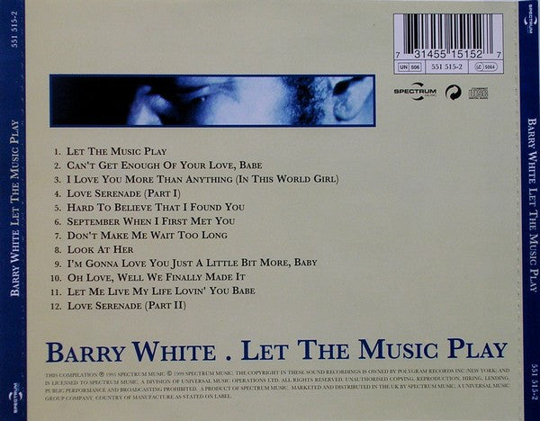Barry White – Let The Music Play