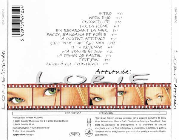 Lorie – Attitudes