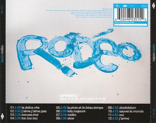Zazie - Rodéo