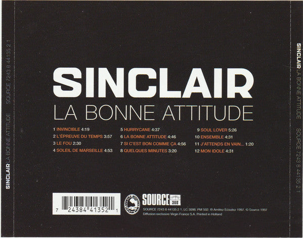 Sinclair – La Bonne Attitude