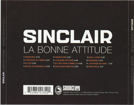 Sinclair – La Bonne Attitude
