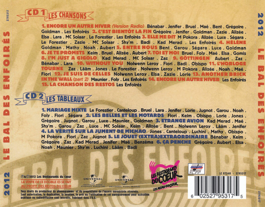 Les Enfoirés – 2012 Le Bal Des Enfoirés