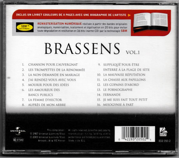 Georges Brassens – Vol. 1