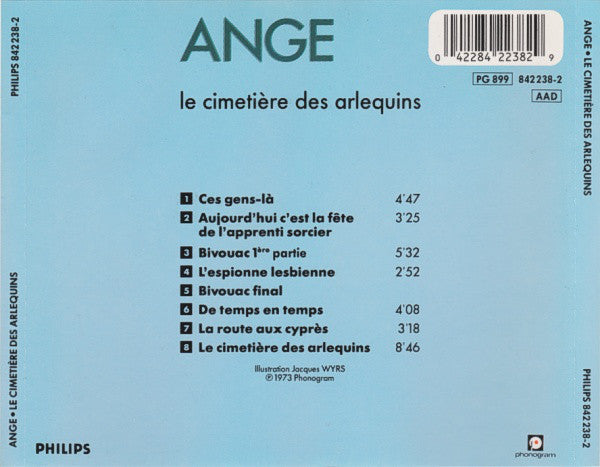 Ange Le Cimetière Des Arlequins