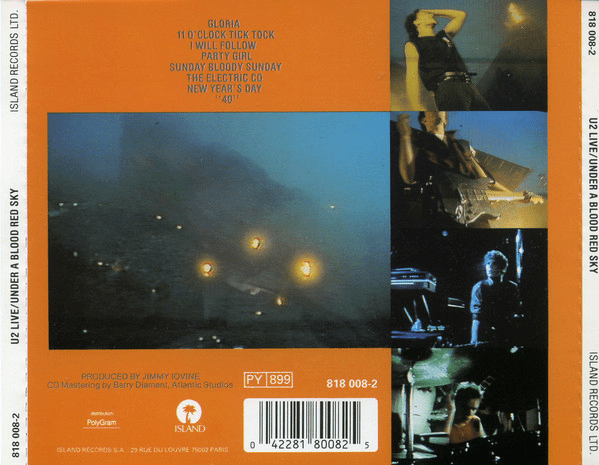 U2 - Under A Blood Red Sky