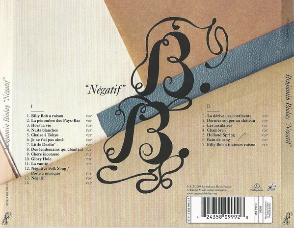Benjamin Biolay – Négatif
