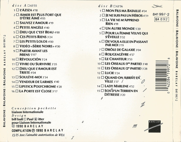 Daniel Balavoine – Balavoine