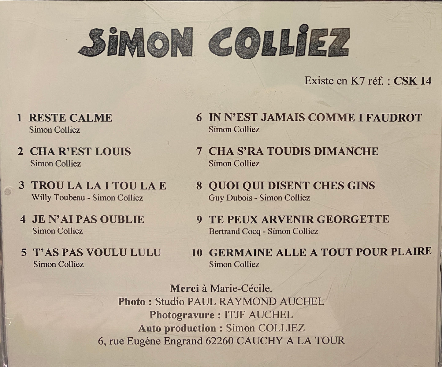 Simon Colliez - C'est la vie !