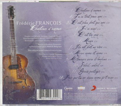 Frédéric François - Chanteur D'Amour