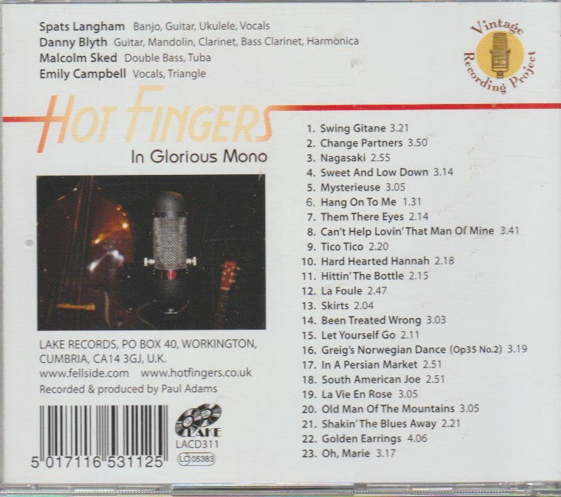 Hot Fingers – In Glorious Mono