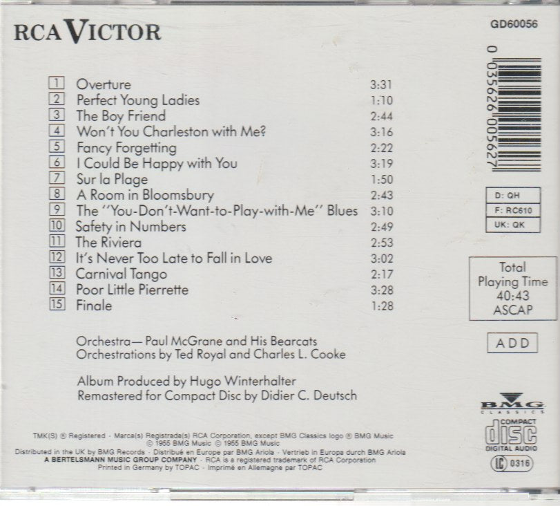 The Boy Friend (Original Cast Recording)