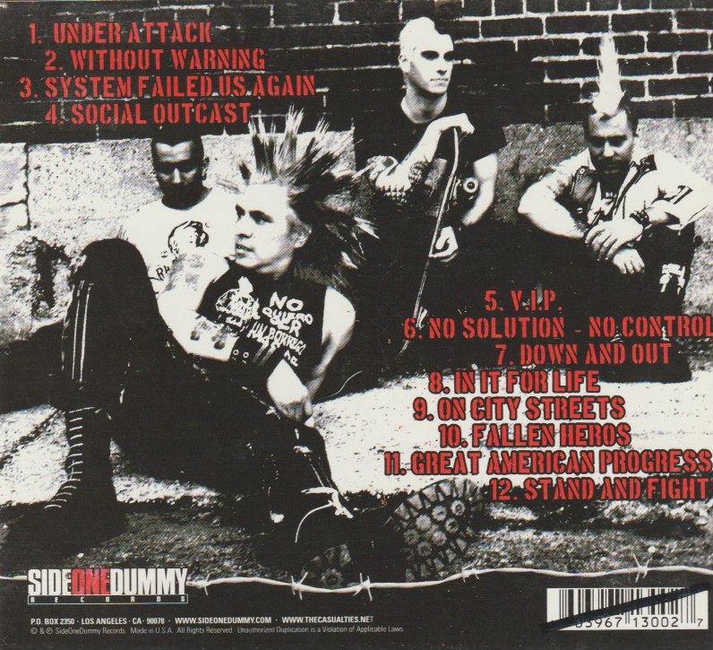 The Casualties - Under Attack