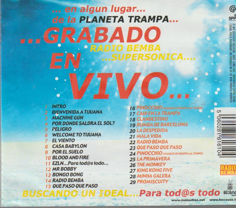 Manu Chao – Radio Bemba Sound System