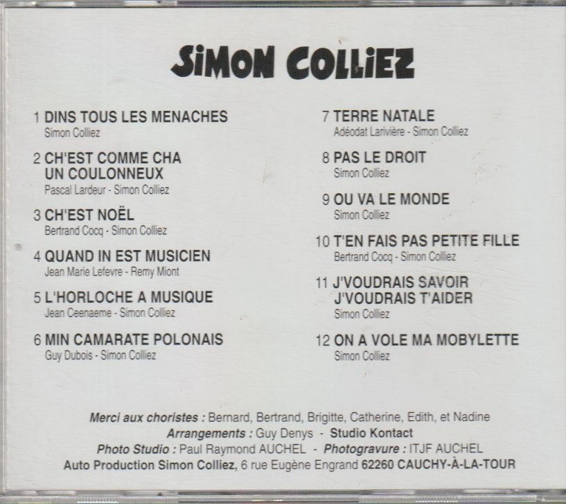 Simon Colliez - Terre Natale