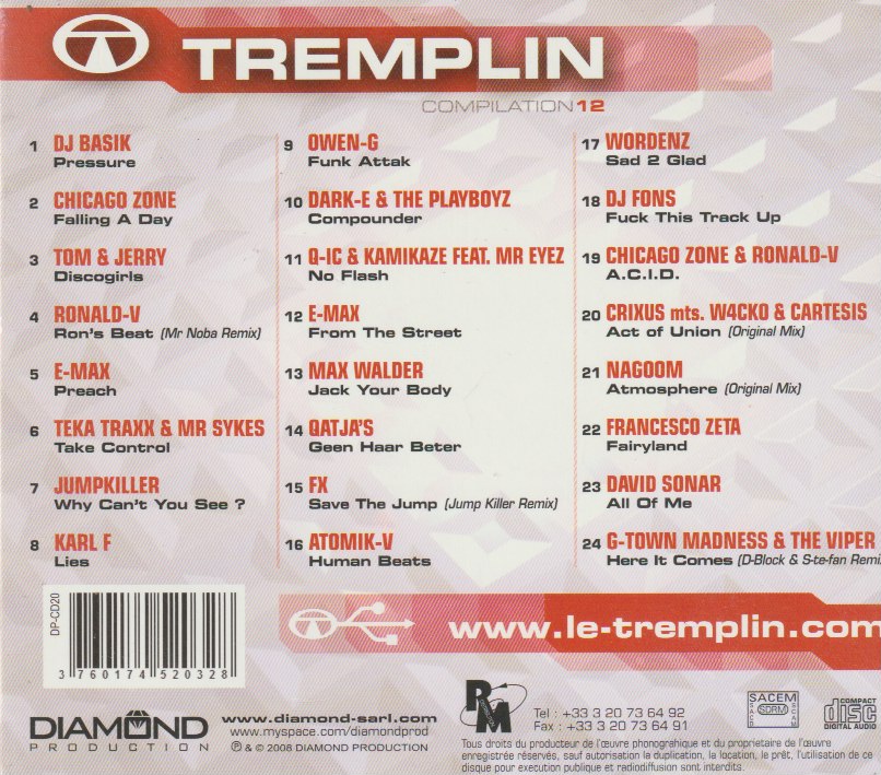 Tremplin Compilation 12