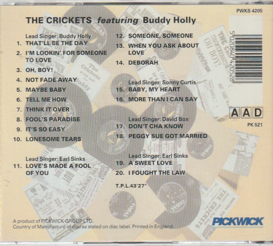 The Crickets , Buddy Holly – The Singles Collection 1957-1961