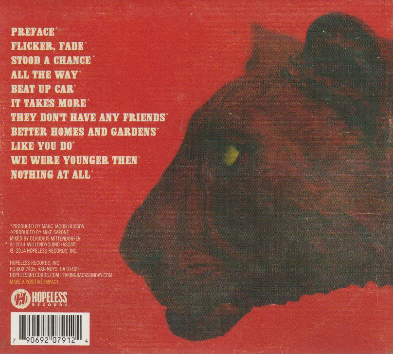 Taking Back Sunday – Happiness Is