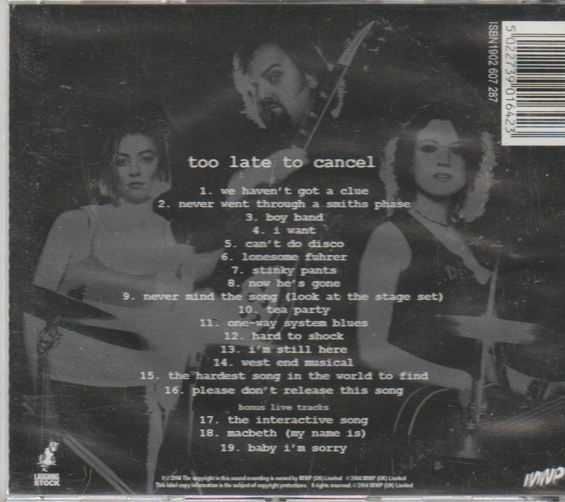 Mitch Benn And The Distractions - Too Late To Cancel