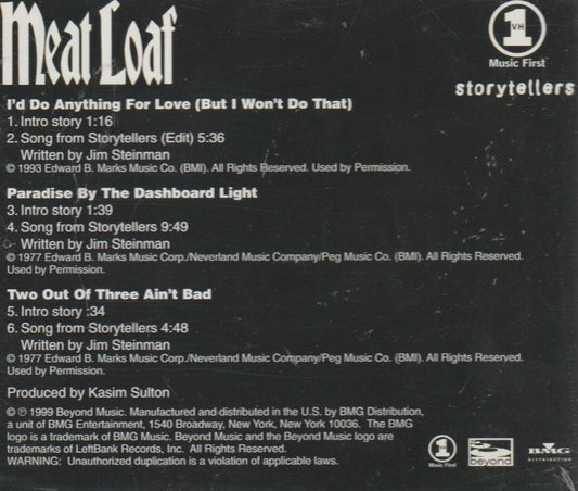 Meat Loaf – VH1 Storytellers The Sampler