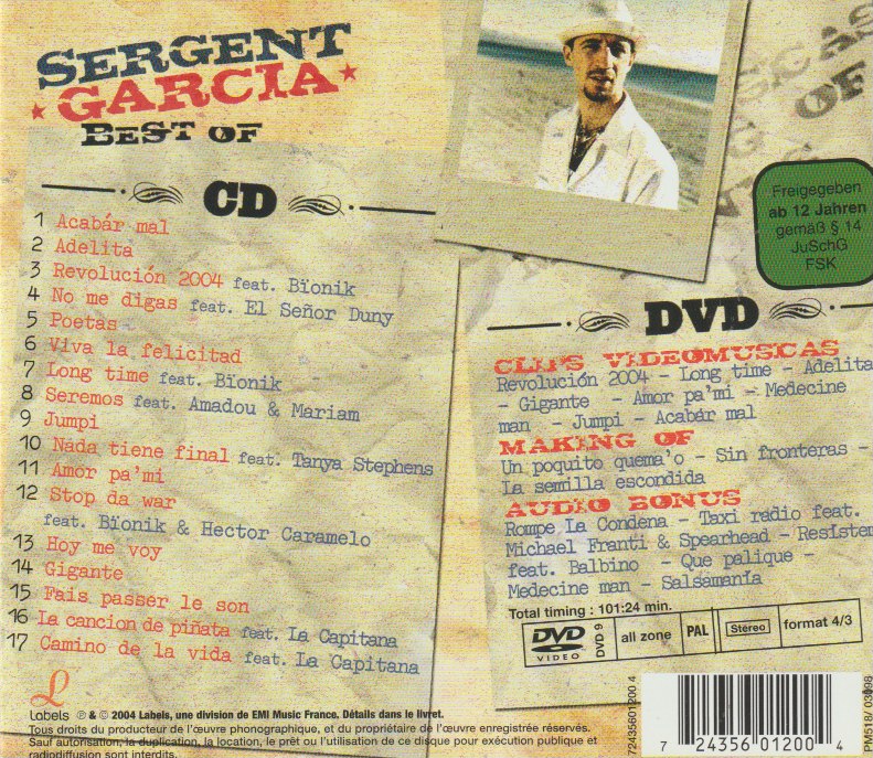 Sergent Garcia – Best Of Sergent Garcia