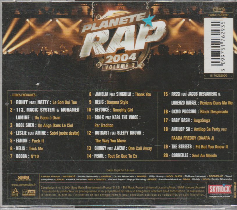 Planete Rap 2004 Volume 2