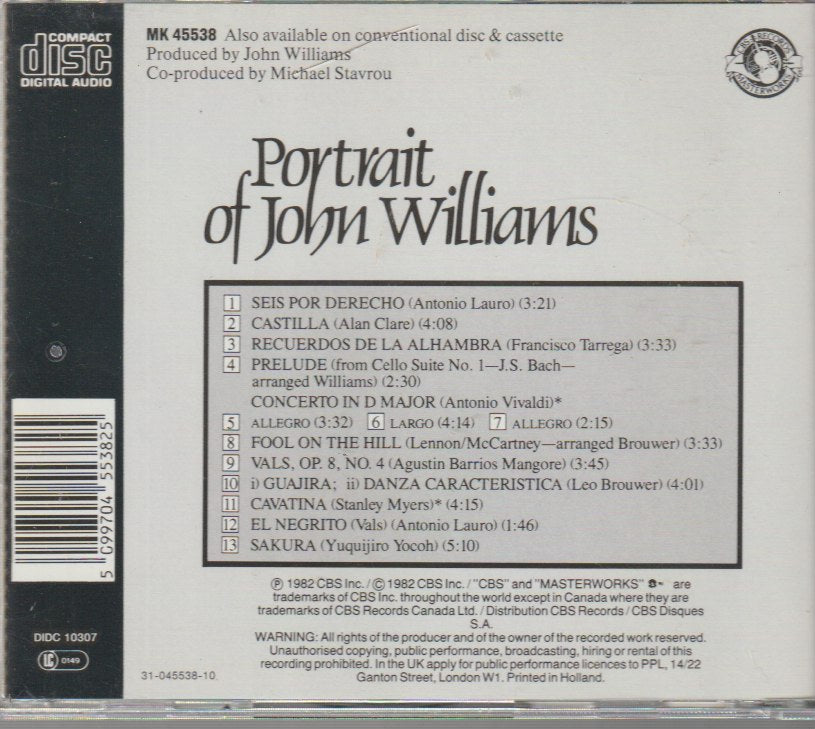 John Williams - Portrait Of John Williams