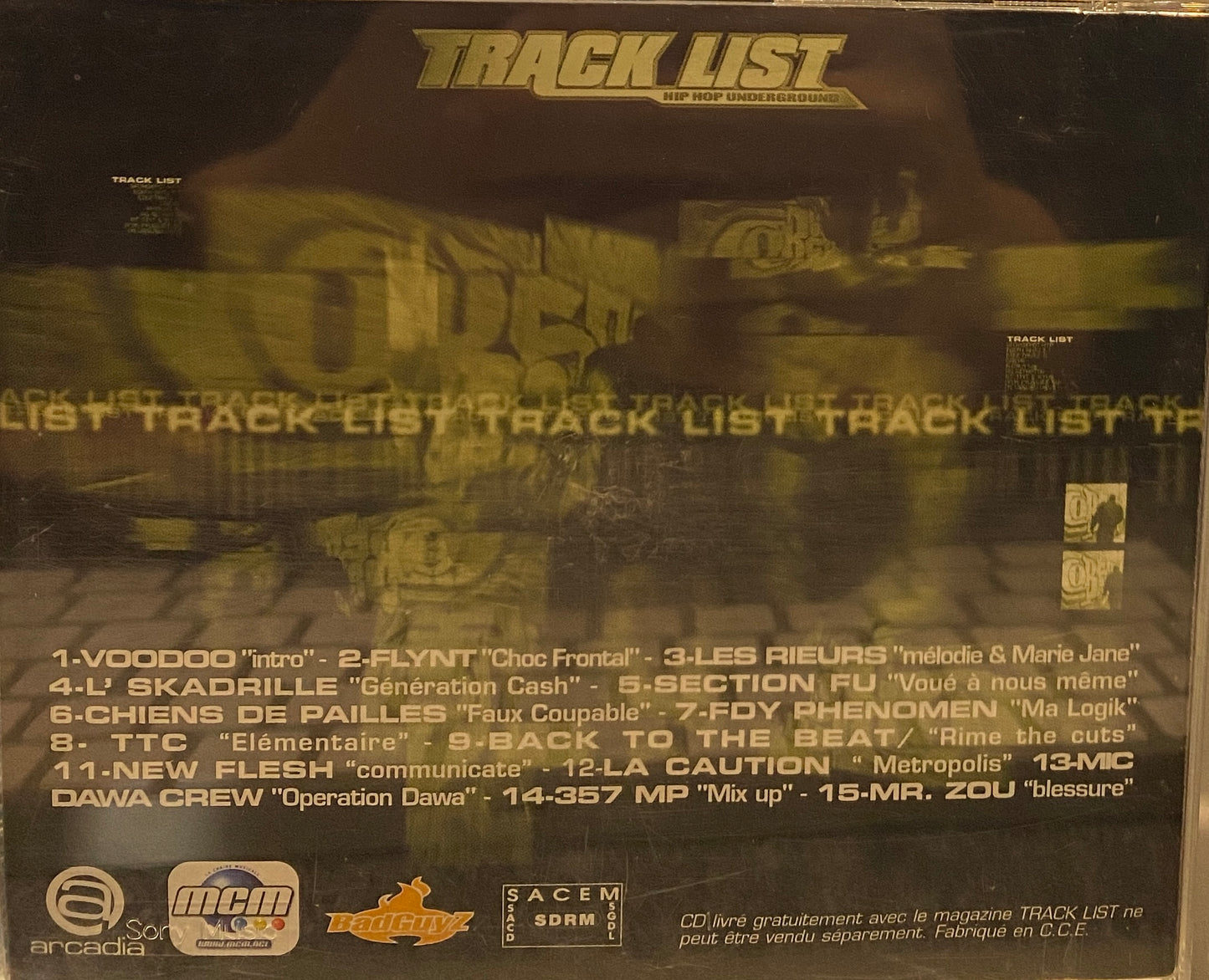 Track List 3
