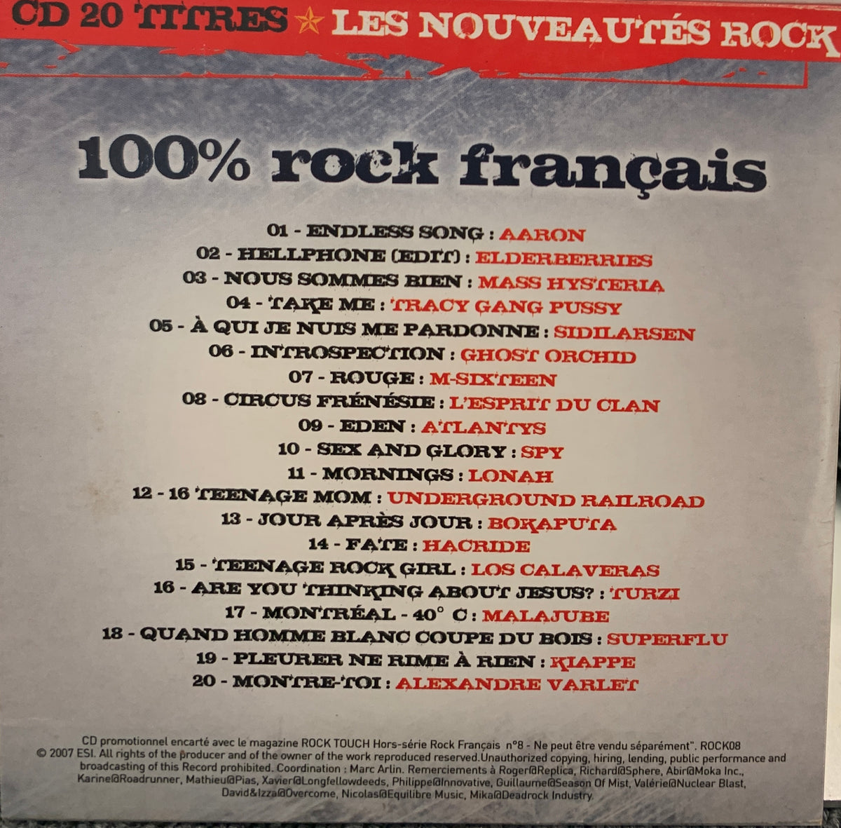 100% Rock français