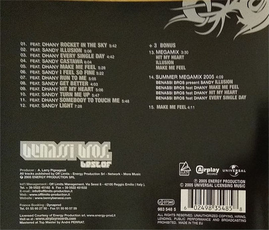 Benassi Bros. - Best Of