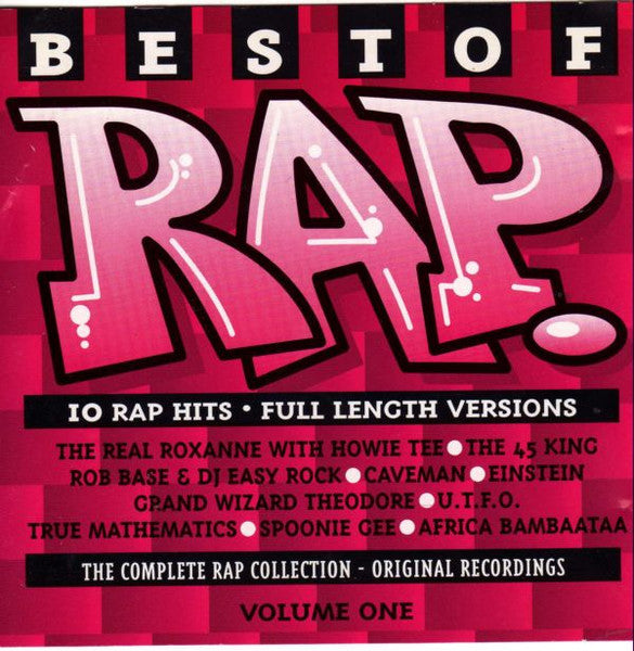 Best Of Rap Volume One