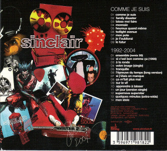 Sinclair – Comme Je Suis - 1992 - 2004