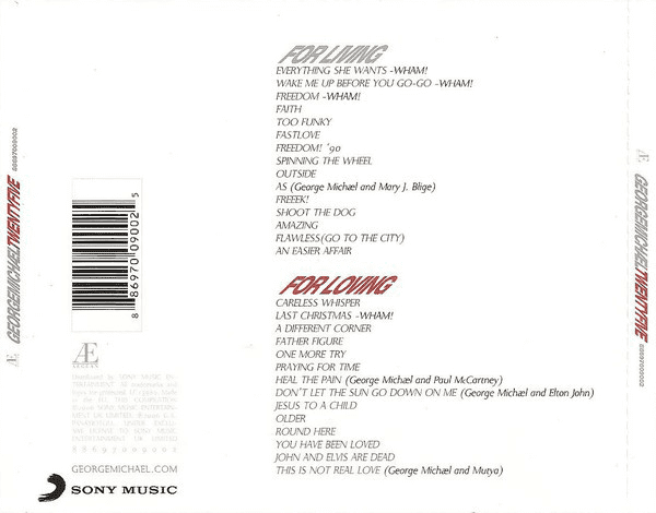 George Michael – Twenty Five