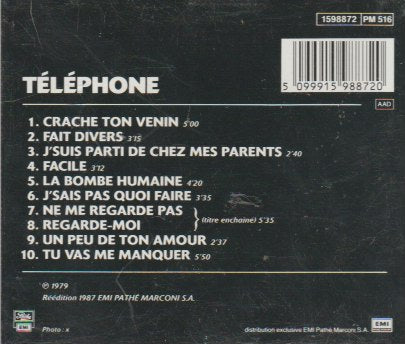Téléphone – Crache Ton Venin