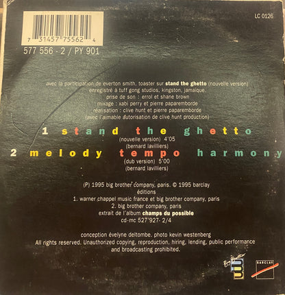 Bernard Lavilliers - Stand The Ghetto
