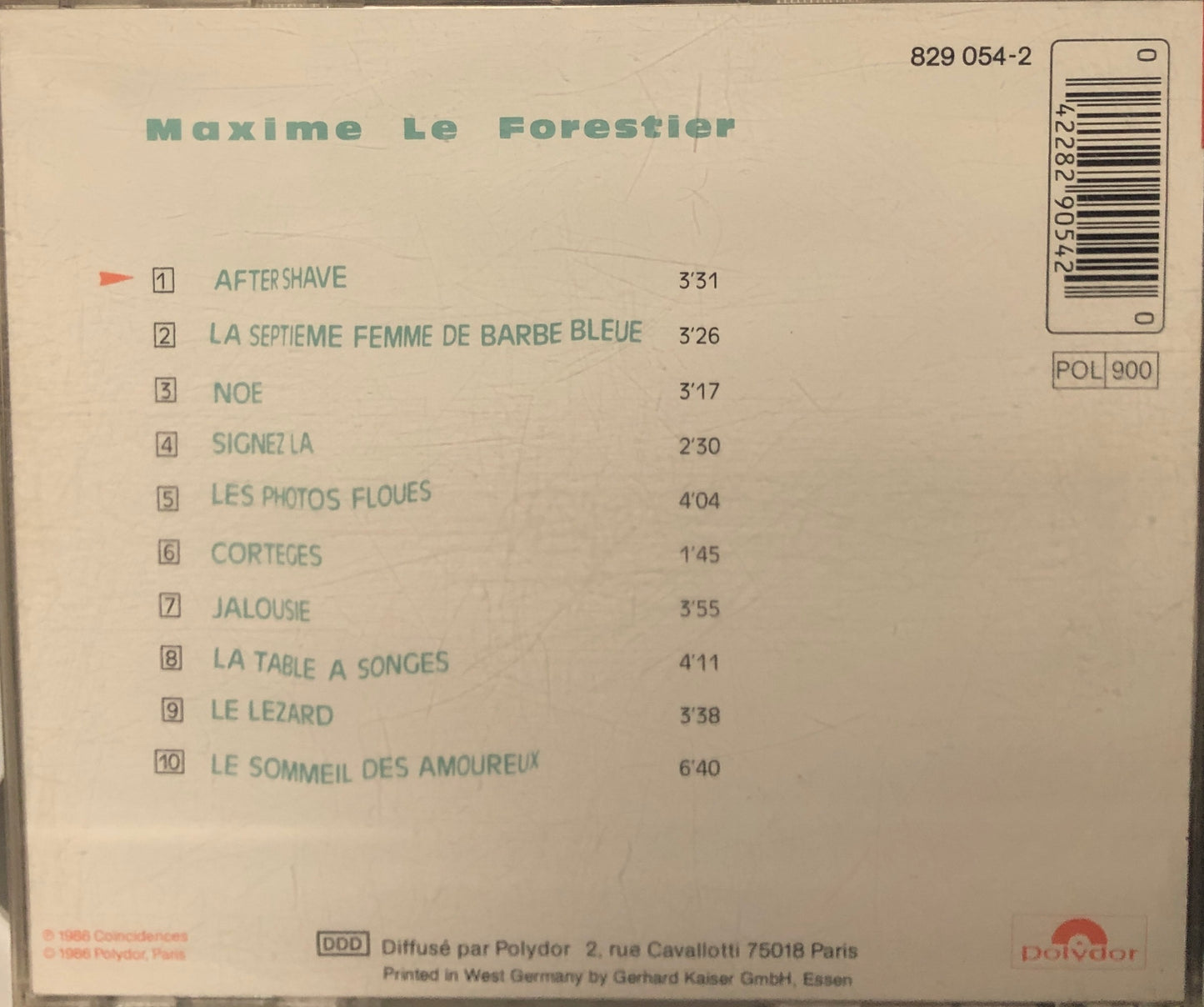 Maxime Le Forestier - After Shave