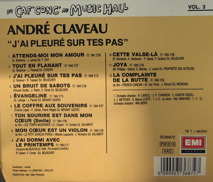André Claveau - J'ai pleuré sur tes pas