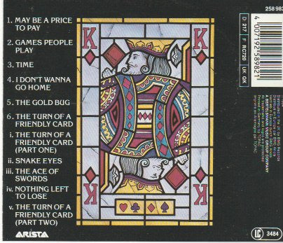 Alan Parsons Project, The - The Turn Of A Friendly Card