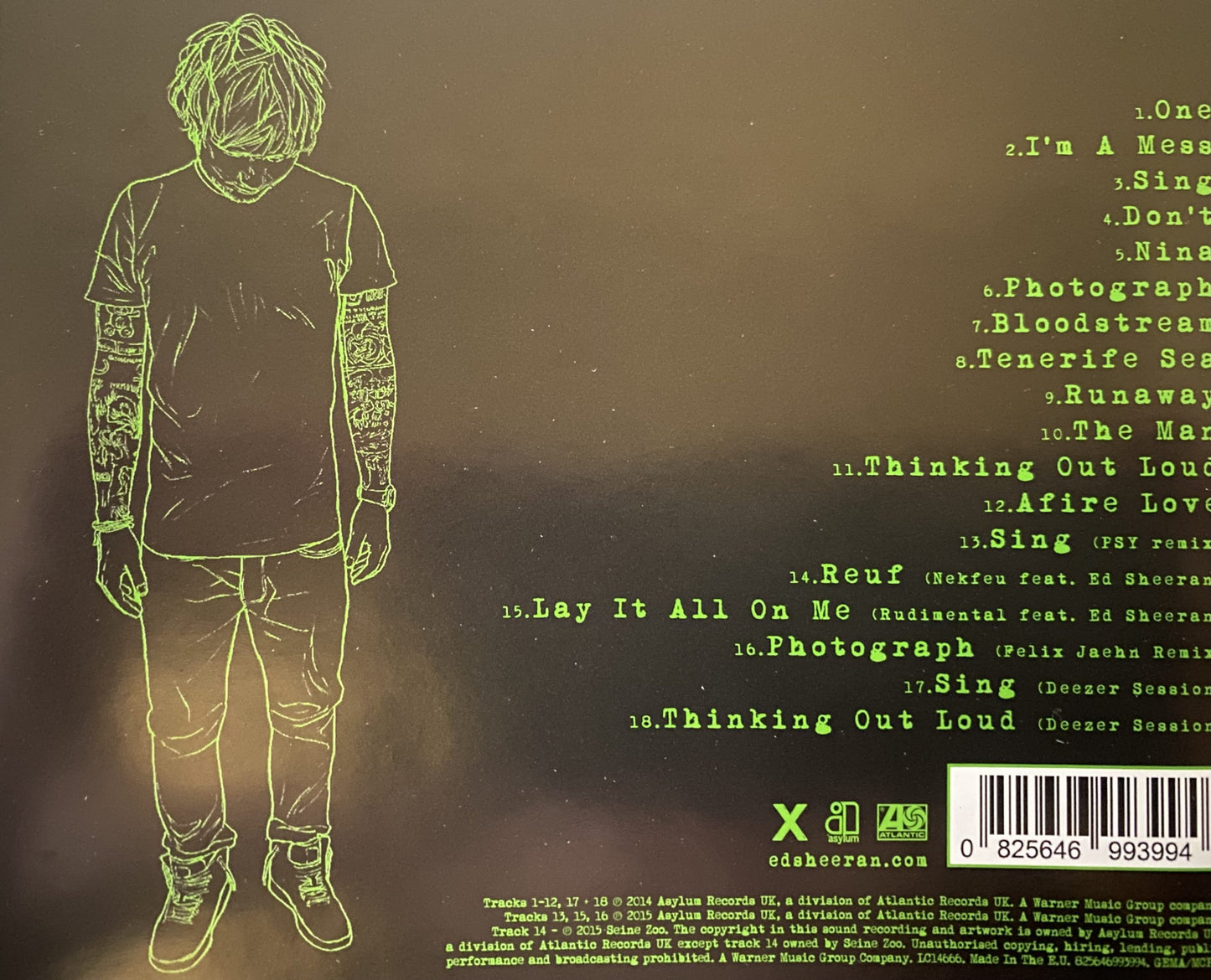 Ed Sheeran – X