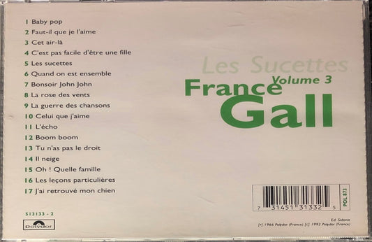 France Gall – Volume 3 - Les Sucettes