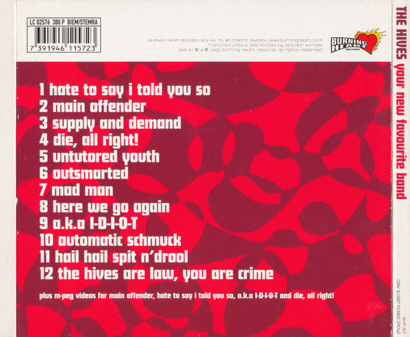 The Hives - Your New Favourite Band