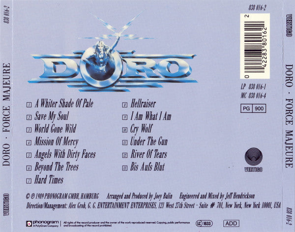 Doro - Force Majeure